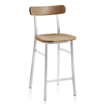 EMC2365610 Emeco Utility Counter Stool - Color: Brown - Utili sku EMC2365610