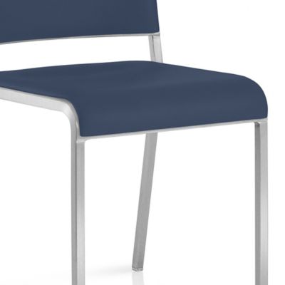 Emeco Upholstered Seat Pad for 20-06 Side Chair - Color: Blue - 2006 SEATPA