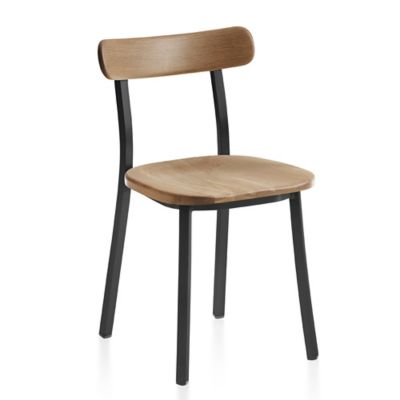 Emeco Utility Side Chair - Color: Brown - Utility SC PCBL Oak