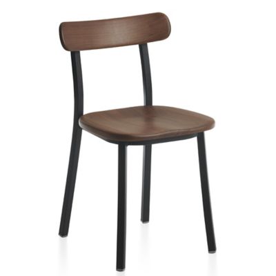 Emeco Utility Side Chair - Color: Brown - Utility SC PCBL Wal