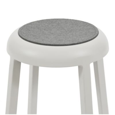 EMC2365703 Emeco Felt Seat Pad for Za Bar Stool - Color: Grey sku EMC2365703