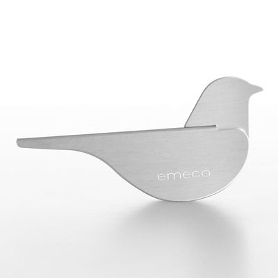 Emeco Aluminum Bird Outdoor Sculpture - Color: Silver - BIRD SPARROW