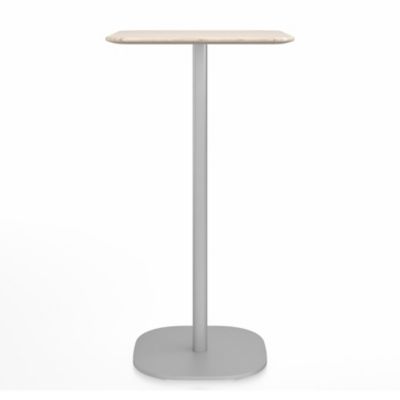 Emeco 2 Inch Flat Base Bar/Counter Table - Color: Grey - 2INCHBT2430FASH