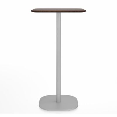 Emeco 2 Inch Flat Base Bar/Counter Table - Color: Grey - 2INCHBT2430FWAL