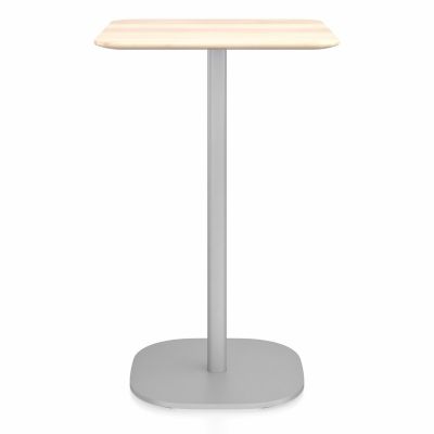 Emeco 2 Inch Flat Base Bar/Counter Table - Color: Grey - 2INCHCOT2430FACC