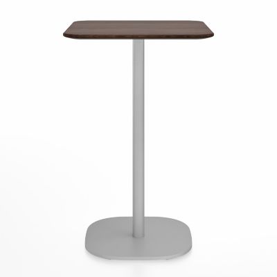 Emeco 2 Inch Flat Base Bar/Counter Table - Color: Grey - 2INCHCOT2430FWAL