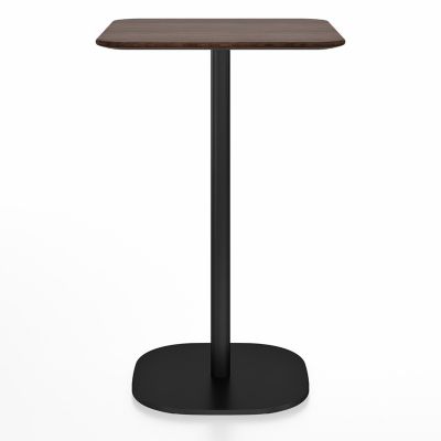 Emeco 2 Inch Flat Base Bar/Counter Table - Color: Black - 2INCHCOT2430FWALD