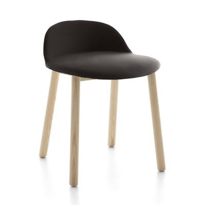 Emeco Alfi Low Back Chair Soft Slip Cover - Color: Black - ALFISOFTLSPVOBLC