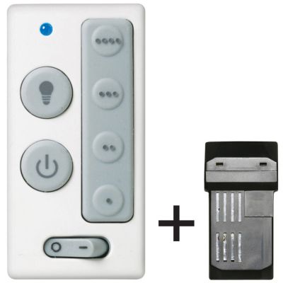 Four-Speed Wall Control with Receiver