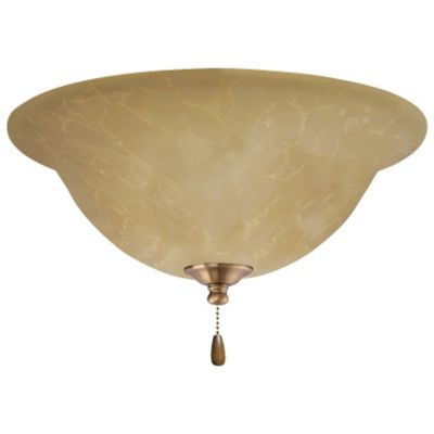 Amber Parchment LED Light Fixture