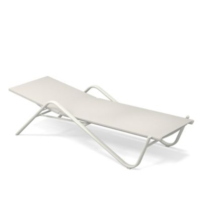 emu Holly Outdoor Adjustable Chaise Lounge - Color: White - E195-23-300/52