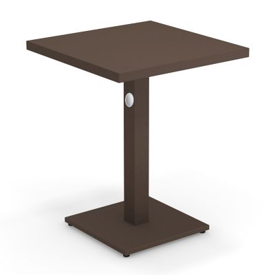 emu Lock Outdoor Dining Table - Color: Bronze - Size: Small - E472K-41