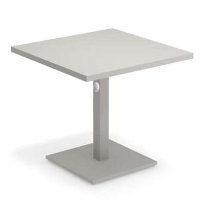 emu Lock Outdoor Dining Table - Color: Grey - Size: Large - E473K-73