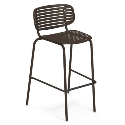 emu Mom Outdoor Stacking Barstool Set of 4 - Color: Bronze - E649-41