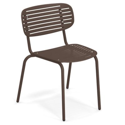 emu Mom Outdoor Stacking Side Chair Set of 4 - Color: Bronze - E639-41