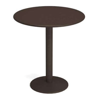 emu Bistro Outdoor/Indoor Bistro Table - Color: Bronze - Size: 24 In - E900