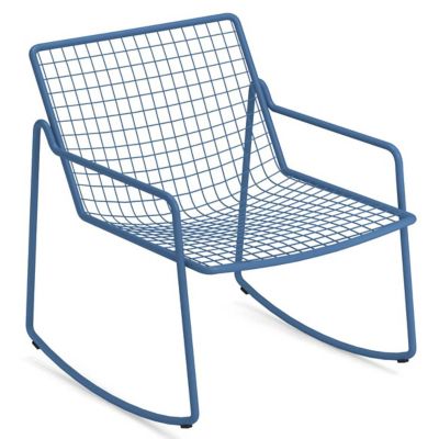 emu Rio R50 Outdoor Rocking Lounge Armchair - Color: Blue - E795-16