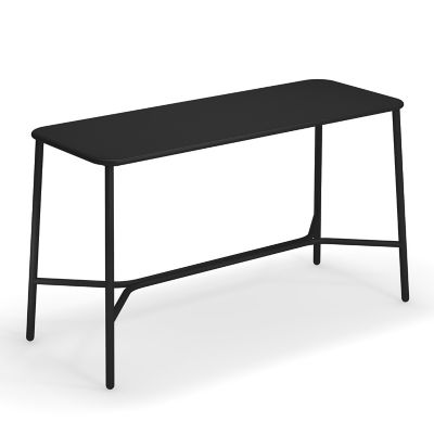 emu Yard Outdoor Bar Table - Color: Black - E538-24