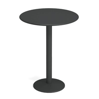 emu Bistro Outdoor/Indoor Bar Table - Color: Black - Size: 24 In - E900H-22