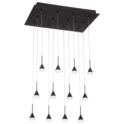 Albion Rectangular Multi Light LED Pendant