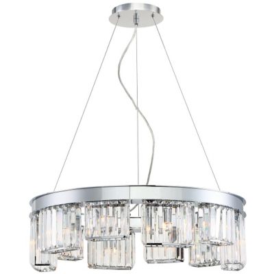 Eurofase Lumino Chandelier - Color: Clear - Size: 10 light - 29079-018