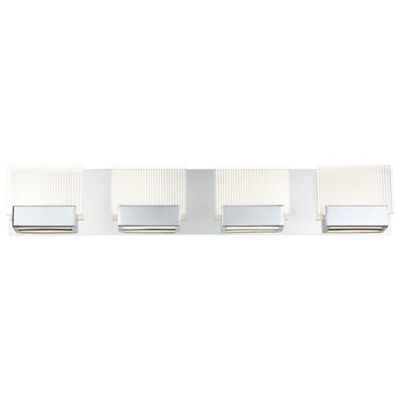 Eurofase Sonic Bathbar - Color: Clear - Size: 4 light - 31440-011