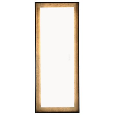 Eurofase Anya Rectangular LED Mirror - Color: Black - 48089-012