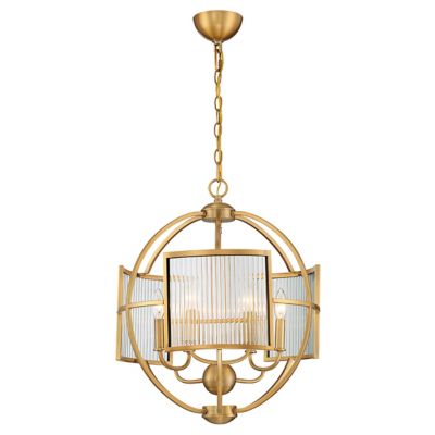 ERF1720100 Eurofase Manilow Orb Chandelier - Color: Gold - Si sku ERF1720100