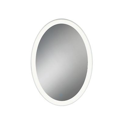 Oval Edge-Lit LED Mirror