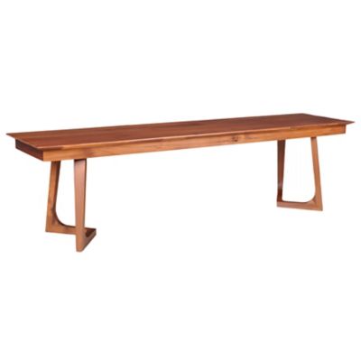 ESI1717385 Moes Home Collection Godenza Bench - Color: Brown  sku ESI1717385