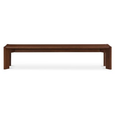 Moes Home Collection Daifuku Dining Bench - Color: Brown - BC-1130-20