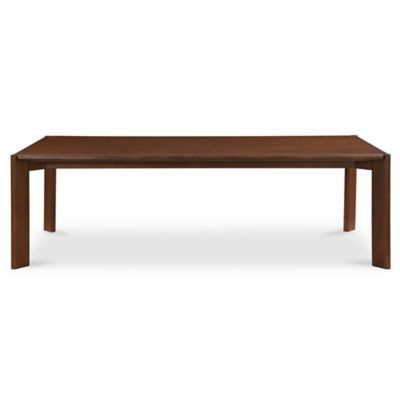 Huxe Franklin Dining Table in Brown, Size: Large