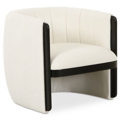 Moes Home Collection Francis Accent Chair - Color: White - OA-1001-18