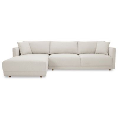 Moe's Home Collection Bryn Sectional Sofa in Brown