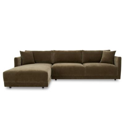 Moes Home Collection Bryn Sectional Sofa - Color: Green - JM-1027-27-L-0