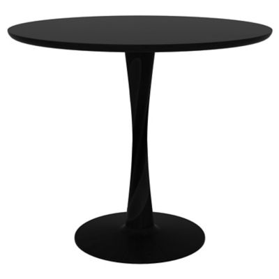 Ethnicraft Oak Torsion Dining Table - Color: Black - Size: 35- L - 50013