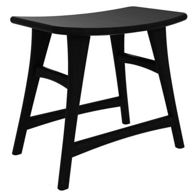 Ethnicraft Osso Dining Stool - Color: Black - Size: 19 H - 53040