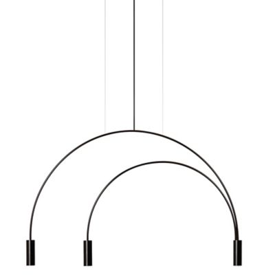 ESZ2028086 Estiluz Volta Triple Pendant Light - Color: Matte  sku ESZ2028086