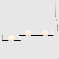 Circ Asymmetrical LED Linear Suspension