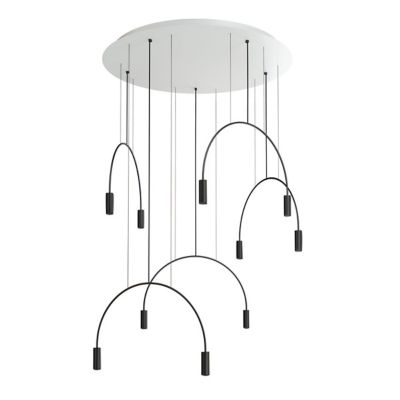 ESZ2022550 Estiluz Volta Round LED Multi-Light Pendant Light  sku ESZ2022550