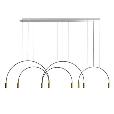 ESZ2022884 Estiluz Volta L165.1D.2T-W LED Linear Chandelier - sku ESZ2022884