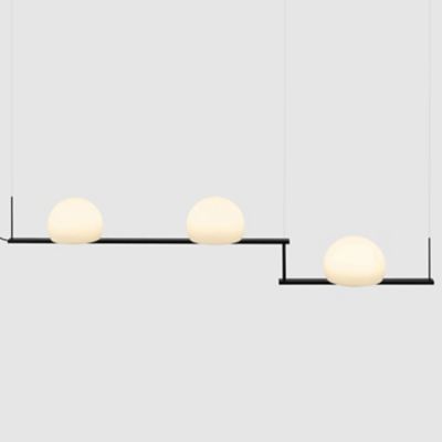 ESZ2361452 Estiluz Circ LED Triple Linear Chandelier - Color: sku ESZ2361452