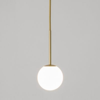 Estiluz Alfi LED Mini Pendant Light - Color: Gold - 113534200U_1x037442079_