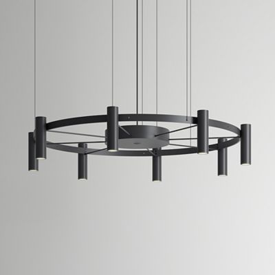 ESZ2361871 Estiluz Laverd LED Chandelier - Color: Black - Siz sku ESZ2361871