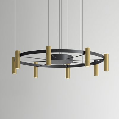 ESZ2361873 Estiluz Laverd LED Chandelier - Color: Gold - Size sku ESZ2361873