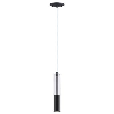 ET2 Lighting Torch Mini Pendant Light - Color: Black - Size: 1 light - E110