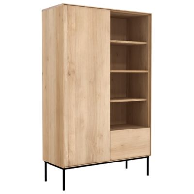 Ethnicraft Oak Storage Cupboard - Color: Brown - 10151469