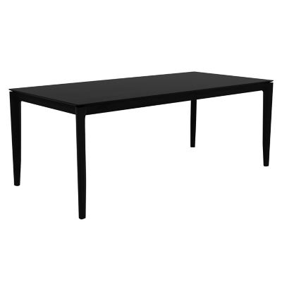 Ethnicraft Oak Bok Dining Table - Color: Black - Size: 79 - 51507