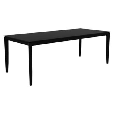 Ethnicraft Oak Bok Dining Table - Color: Black - Size: 87 - 51508