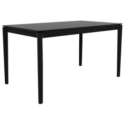 ETH1743039 Ethnicraft Oak Bok Dining Table - Color: Black - S sku ETH1743039